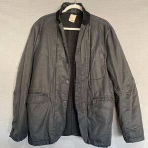 Baldwin Kansas City Men’s Black Utility Jacket | Lightweight Cotton Blend | Mode